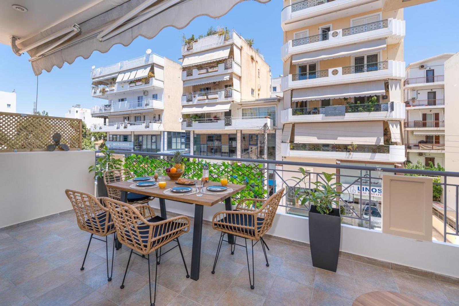 Luxurious Coastal Retreat In Central Glyfada Athen Exterior foto