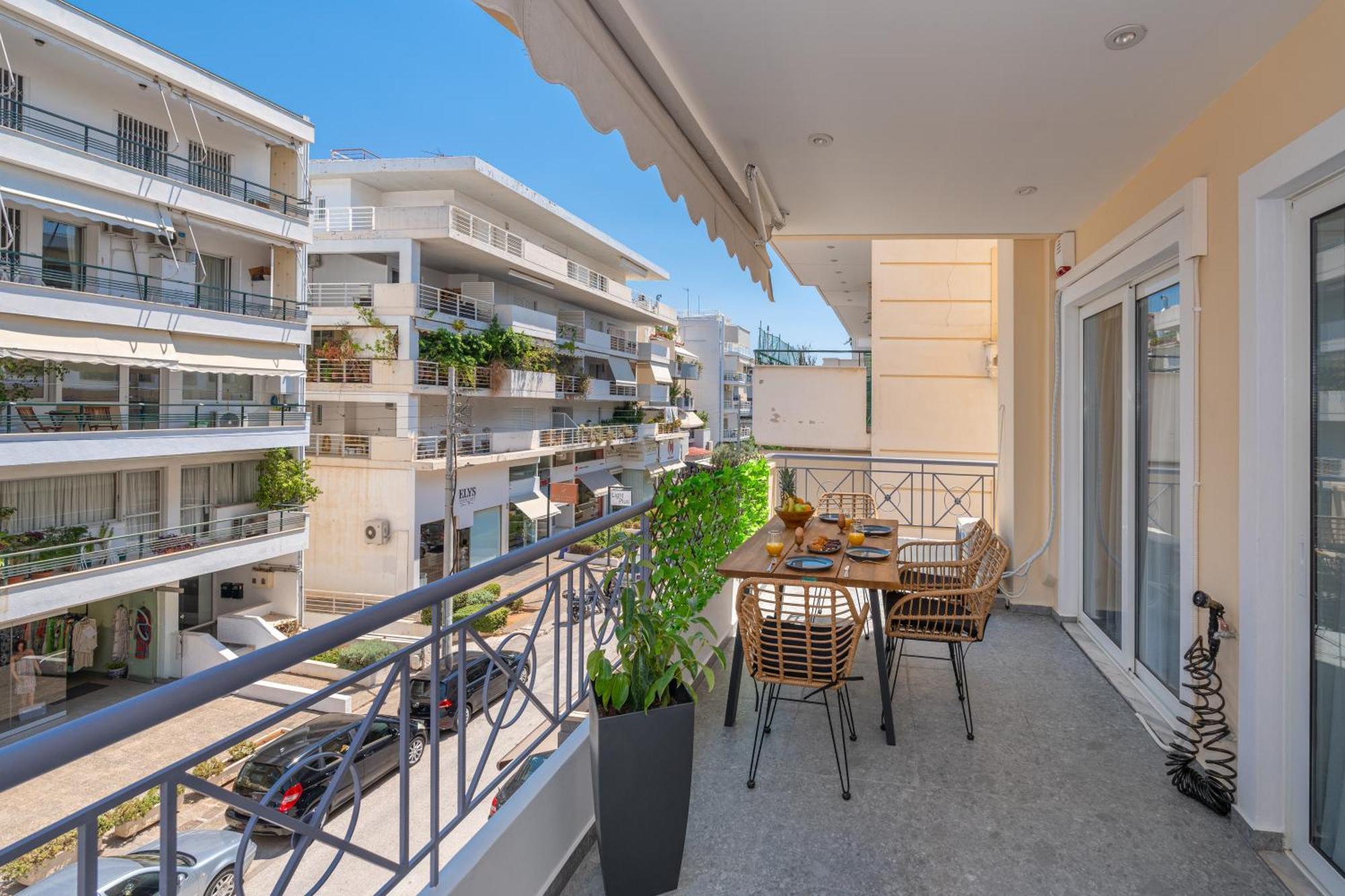 Luxurious Coastal Retreat In Central Glyfada Athen Exterior foto