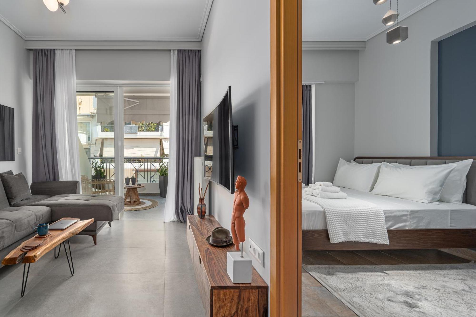 Luxurious Coastal Retreat In Central Glyfada Athen Exterior foto