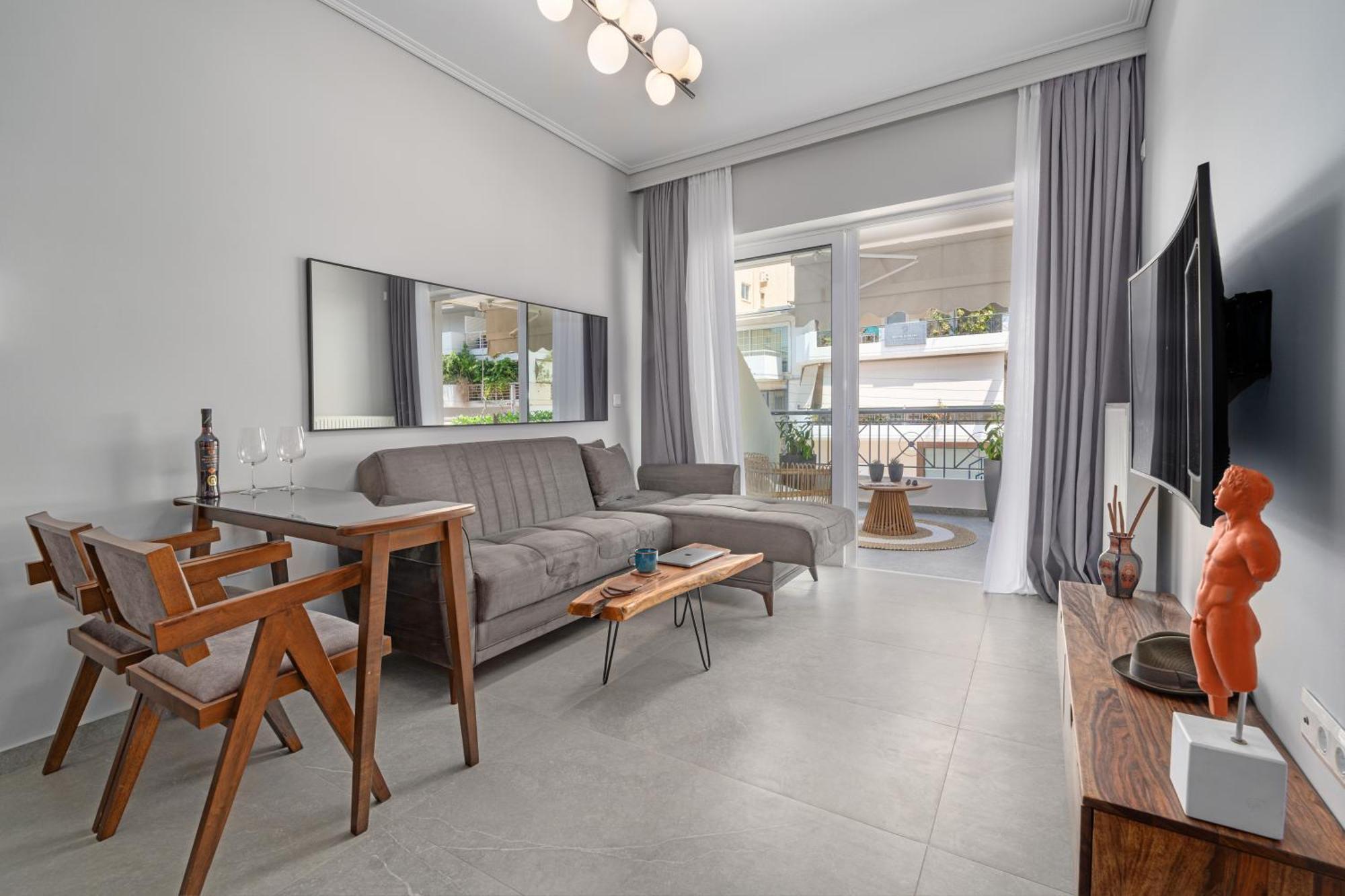Luxurious Coastal Retreat In Central Glyfada Athen Exterior foto